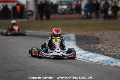 07/03/2010 : 1ère manche du Championnat du Sud 2010 à Lavelanet (photos Antoine Camblor) 2010 — karting