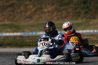 07/03/2010 : 1ère manche du Championnat du Sud 2010 à Lavelanet (photos Antoine Camblor) 2010 — karting