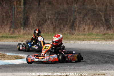 07/03/2010 : 1ère manche du Championnat du Sud 2010 à Lavelanet (photos Antoine Camblor) 2010 — karting