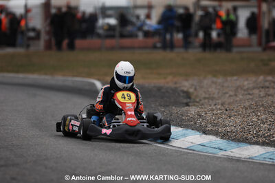 07/03/2010 : 1ère manche du Championnat du Sud 2010 à Lavelanet (photos Antoine Camblor) 2010 — karting