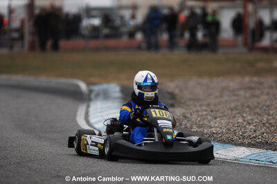 07/03/2010 : 1ère manche du Championnat du Sud 2010 à Lavelanet (photos Antoine Camblor) 2010 — karting