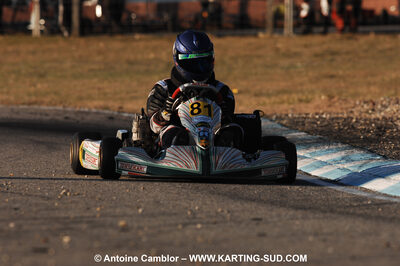 07/03/2010 : 1ère manche du Championnat du Sud 2010 à Lavelanet (photos Antoine Camblor) 2010 — karting
