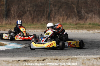 07/03/2010 : 1ère manche du Championnat du Sud 2010 à Lavelanet (photos Antoine Camblor) 2010 — karting