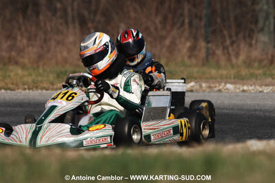 07/03/2010 : 1ère manche du Championnat du Sud 2010 à Lavelanet (photos Antoine Camblor) 2010 — karting