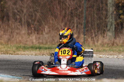 07/03/2010 : 1ère manche du Championnat du Sud 2010 à Lavelanet (photos Antoine Camblor) 2010 — karting