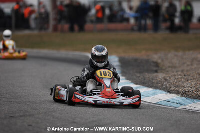 07/03/2010 : 1ère manche du Championnat du Sud 2010 à Lavelanet (photos Antoine Camblor) 2010 — karting