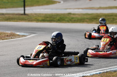 07/03/2010 : 1ère manche du Championnat du Sud 2010 à Lavelanet (photos Antoine Camblor) 2010 — karting