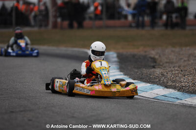07/03/2010 : 1ère manche du Championnat du Sud 2010 à Lavelanet (photos Antoine Camblor) 2010 — karting