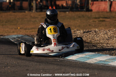 07/03/2010 : 1ère manche du Championnat du Sud 2010 à Lavelanet (photos Antoine Camblor) 2010 — karting