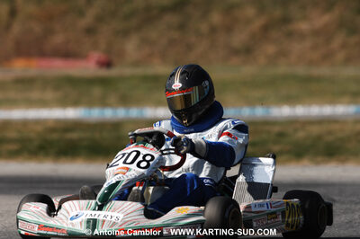 07/03/2010 : 1ère manche du Championnat du Sud 2010 à Lavelanet (photos Antoine Camblor) 2010 — karting