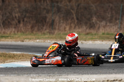 07/03/2010 : 1ère manche du Championnat du Sud 2010 à Lavelanet (photos Antoine Camblor) 2010 — karting