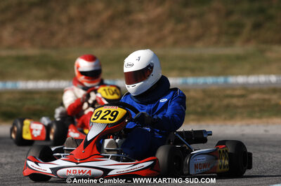 07/03/2010 : 1ère manche du Championnat du Sud 2010 à Lavelanet (photos Antoine Camblor) 2010 — karting