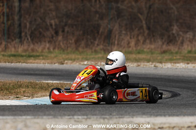 07/03/2010 : 1ère manche du Championnat du Sud 2010 à Lavelanet (photos Antoine Camblor) 2010 — karting