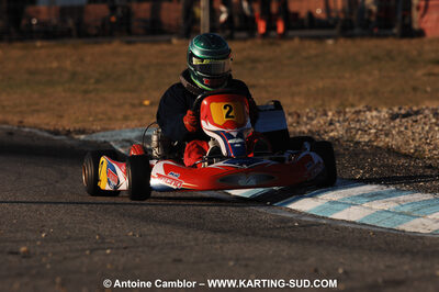 07/03/2010 : 1ère manche du Championnat du Sud 2010 à Lavelanet (photos Antoine Camblor) 2010 — karting