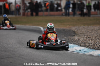 07/03/2010 : 1ère manche du Championnat du Sud 2010 à Lavelanet (photos Antoine Camblor) 2010 — karting