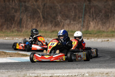 07/03/2010 : 1ère manche du Championnat du Sud 2010 à Lavelanet (photos Antoine Camblor) 2010 — karting