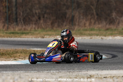 07/03/2010 : 1ère manche du Championnat du Sud 2010 à Lavelanet (photos Antoine Camblor) 2010 — karting