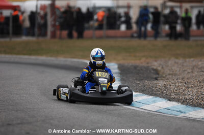 07/03/2010 : 1ère manche du Championnat du Sud 2010 à Lavelanet (photos Antoine Camblor) 2010 — karting