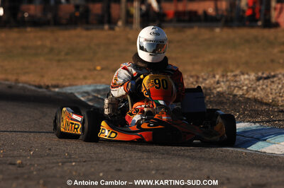 07/03/2010 : 1ère manche du Championnat du Sud 2010 à Lavelanet (photos Antoine Camblor) 2010 — karting