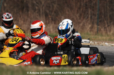 07/03/2010 : 1ère manche du Championnat du Sud 2010 à Lavelanet (photos Antoine Camblor) 2010 — karting