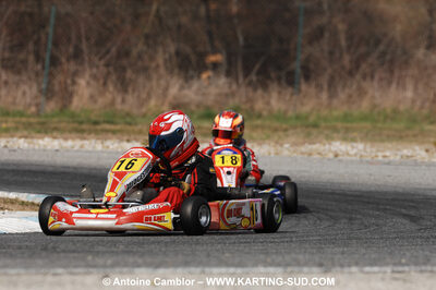 07/03/2010 : 1ère manche du Championnat du Sud 2010 à Lavelanet (photos Antoine Camblor) 2010 — karting