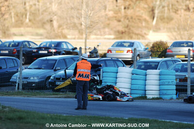 07/03/2010 : 1ère manche du Championnat du Sud 2010 à Lavelanet (photos Antoine Camblor) 2010 — karting