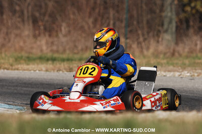 07/03/2010 : 1ère manche du Championnat du Sud 2010 à Lavelanet (photos Antoine Camblor) 2010 — karting