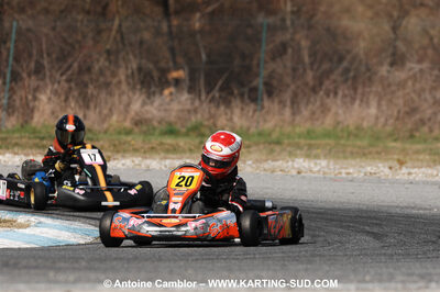 07/03/2010 : 1ère manche du Championnat du Sud 2010 à Lavelanet (photos Antoine Camblor) 2010 — karting
