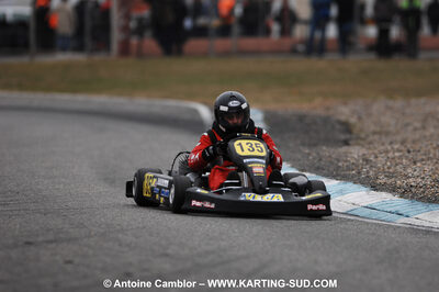 07/03/2010 : 1ère manche du Championnat du Sud 2010 à Lavelanet (photos Antoine Camblor) 2010 — karting