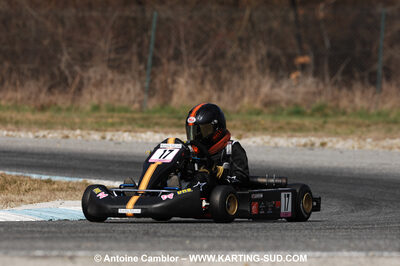 07/03/2010 : 1ère manche du Championnat du Sud 2010 à Lavelanet (photos Antoine Camblor) 2010 — karting