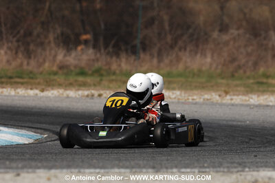 07/03/2010 : 1ère manche du Championnat du Sud 2010 à Lavelanet (photos Antoine Camblor) 2010 — karting