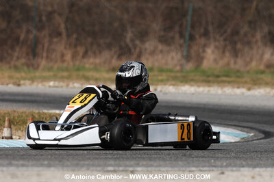 07/03/2010 : 1ère manche du Championnat du Sud 2010 à Lavelanet (photos Antoine Camblor) 2010 — karting