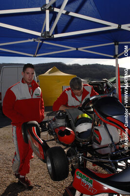 07/03/2010 : 1ère manche du Championnat du Sud 2010 à Lavelanet (photos Antoine Camblor) 2010 — karting