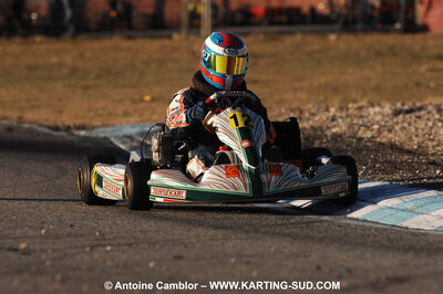07/03/2010 : 1ère manche du Championnat du Sud 2010 à Lavelanet (photos Antoine Camblor) 2010 — karting