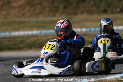 07/03/2010 : 1ère manche du Championnat du Sud 2010 à Lavelanet (photos Antoine Camblor) 2010 — karting