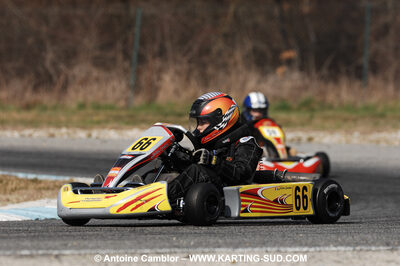 07/03/2010 : 1ère manche du Championnat du Sud 2010 à Lavelanet (photos Antoine Camblor) 2010 — karting