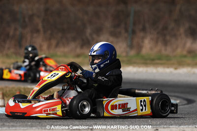 07/03/2010 : 1ère manche du Championnat du Sud 2010 à Lavelanet (photos Antoine Camblor) 2010 — karting