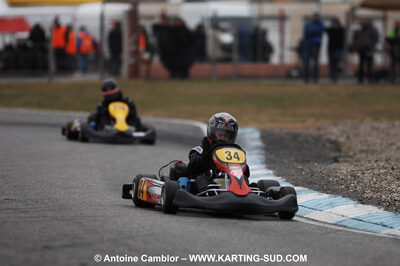 07/03/2010 : 1ère manche du Championnat du Sud 2010 à Lavelanet (photos Antoine Camblor) 2010 — karting