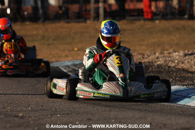 07/03/2010 : 1ère manche du Championnat du Sud 2010 à Lavelanet (photos Antoine Camblor) 2010 — karting