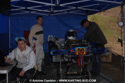 07/03/2010 : 1ère manche du Championnat du Sud 2010 à Lavelanet (photos Antoine Camblor) 2010 — karting