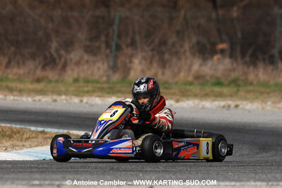 07/03/2010 : 1ère manche du Championnat du Sud 2010 à Lavelanet (photos Antoine Camblor) 2010 — karting