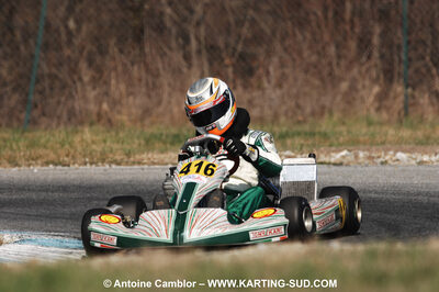 07/03/2010 : 1ère manche du Championnat du Sud 2010 à Lavelanet (photos Antoine Camblor) 2010 — karting