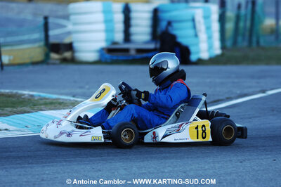 07/03/2010 : 1ère manche du Championnat du Sud 2010 à Lavelanet (photos Antoine Camblor) 2010 — karting