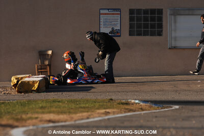 07/03/2010 : 1ère manche du Championnat du Sud 2010 à Lavelanet (photos Antoine Camblor) 2010 — karting