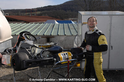 07/03/2010 : 1ère manche du Championnat du Sud 2010 à Lavelanet (photos Antoine Camblor) 2010 — karting