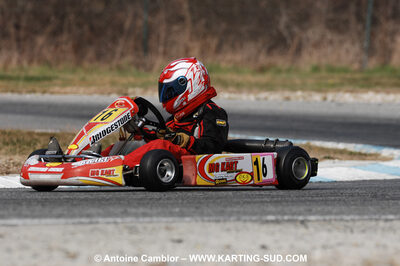 07/03/2010 : 1ère manche du Championnat du Sud 2010 à Lavelanet (photos Antoine Camblor) 2010 — karting