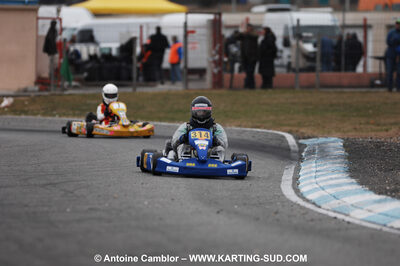 07/03/2010 : 1ère manche du Championnat du Sud 2010 à Lavelanet (photos Antoine Camblor) 2010 — karting