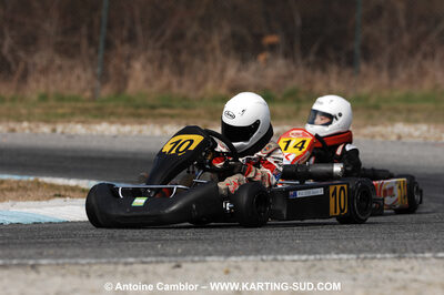 07/03/2010 : 1ère manche du Championnat du Sud 2010 à Lavelanet (photos Antoine Camblor) 2010 — karting