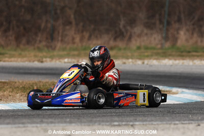 07/03/2010 : 1ère manche du Championnat du Sud 2010 à Lavelanet (photos Antoine Camblor) 2010 — karting