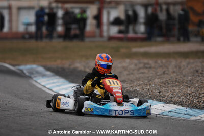 07/03/2010 : 1ère manche du Championnat du Sud 2010 à Lavelanet (photos Antoine Camblor) 2010 — karting